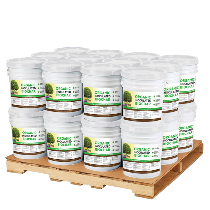 Organic Inoculated Biochar - 5G (Pallet of 24 Units)