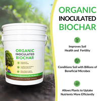 Organic Inoculated Biochar - 5G (Half Pallet of 12 Units) — thumbnail 2