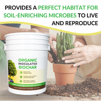 Organic Inoculated Biochar - 5G (Half Pallet of 12 Units) — thumbnail 4