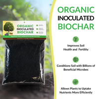 Organic Inoculated Biochar - 64oz — thumbnail 2