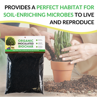 Organic Inoculated Biochar - 64oz — thumbnail 4